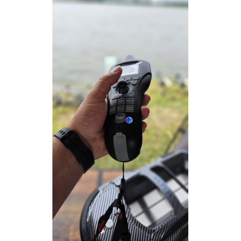 Łódka zanętowa Boatman Vulcan GPS Black Łódka zanętowa Boatman Vulcan GPS Black